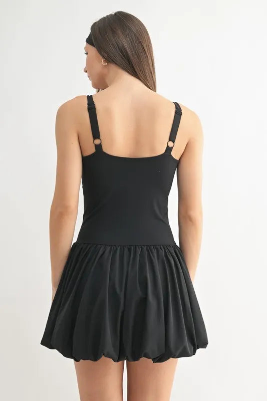 MONO B Bubble Active Mini Dress.