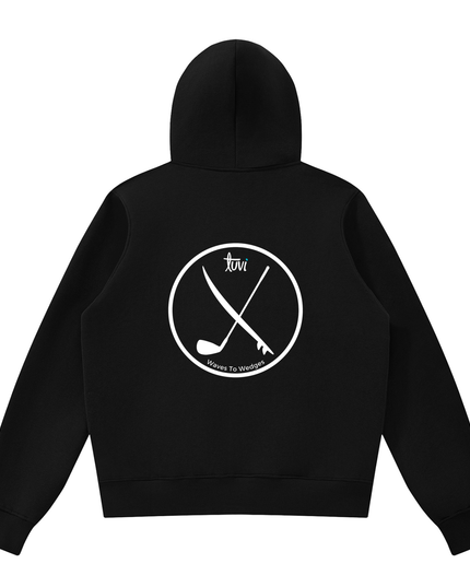 Waves to Wedges Zip Hoodie