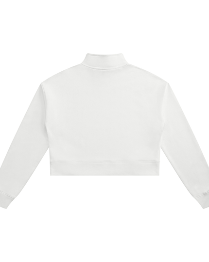Cropped Half-Zip