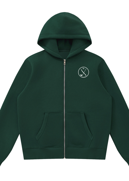 Waves to Wedges Zip Hoodie