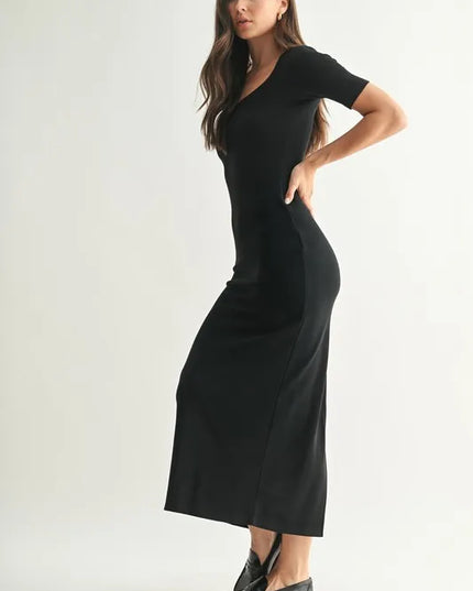 MONO B Laguna Soft Drape Maxi Dress.