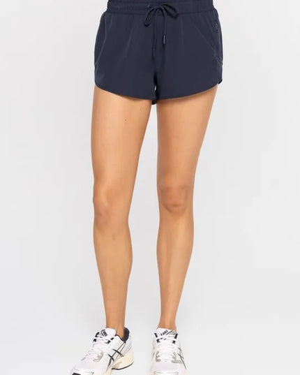 MONO B Drawcord Mini Shorts.
