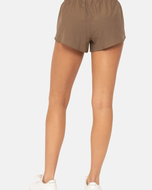 MONO B Drawcord Mini Shorts.