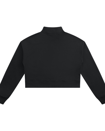 Cropped Half-Zip