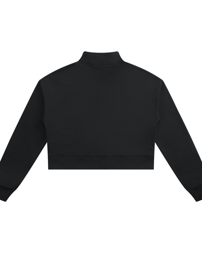Cropped Half-Zip