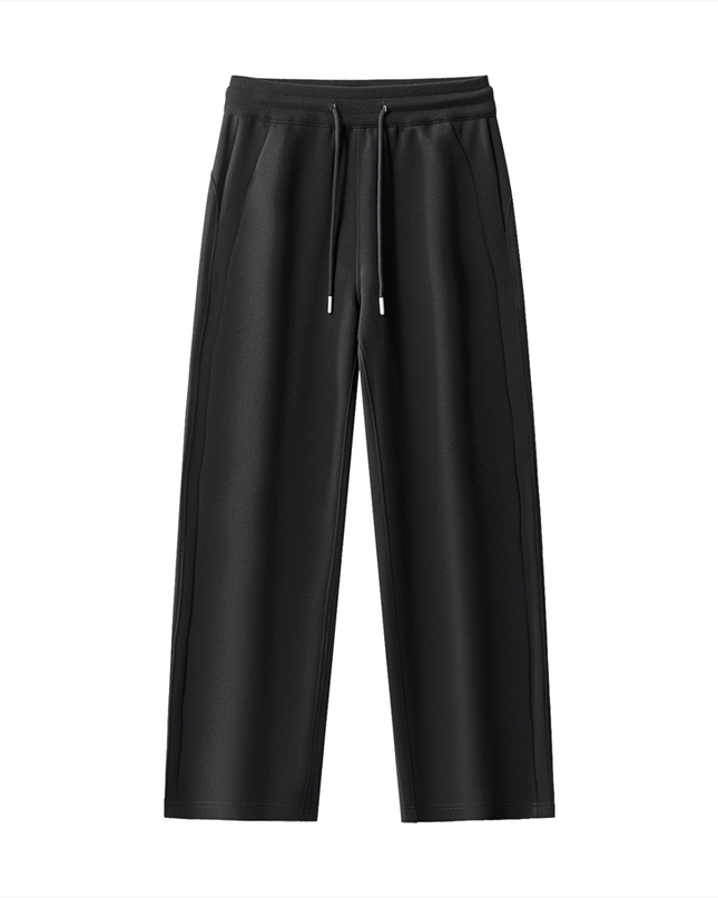 Essential Drawstring Straight-Leg Sweatpants