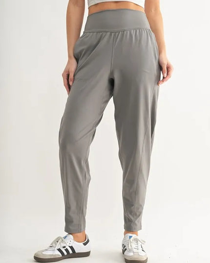 MONO B Flowbarrel High Waist Active Pants.