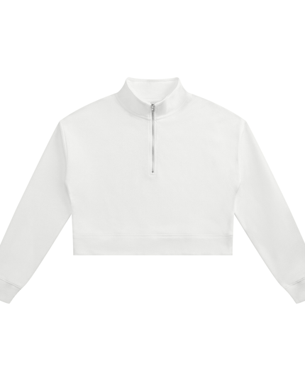 Cropped Half-Zip