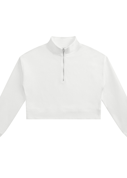Cropped Half-Zip