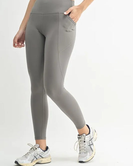 MONO B Venice Cloud Light Sculpt High-Waisted Leggings.