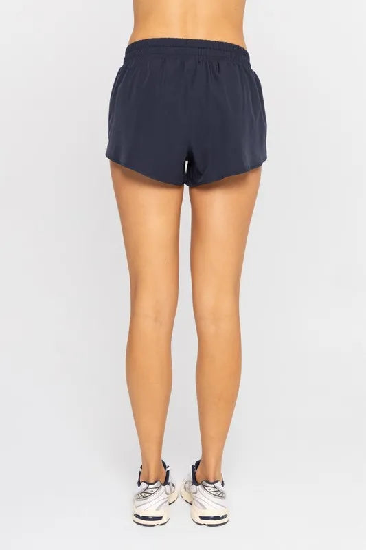 MONO B Drawcord Mini Shorts.
