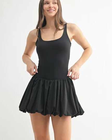 MONO B Bubble Active Mini Dress.