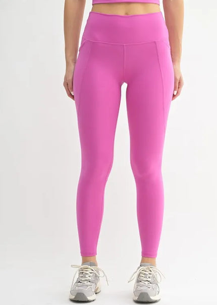 MONO B Venice Cloud Light Sculpt High-Waisted Leggings.