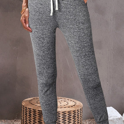 Drawstring Joggers with Pockets - T-UP Apparel