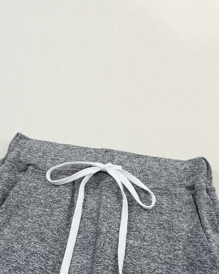 Drawstring Joggers with Pockets - T-UP Apparel