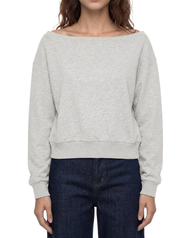 Women's Off-Shoulder Sweatshirt