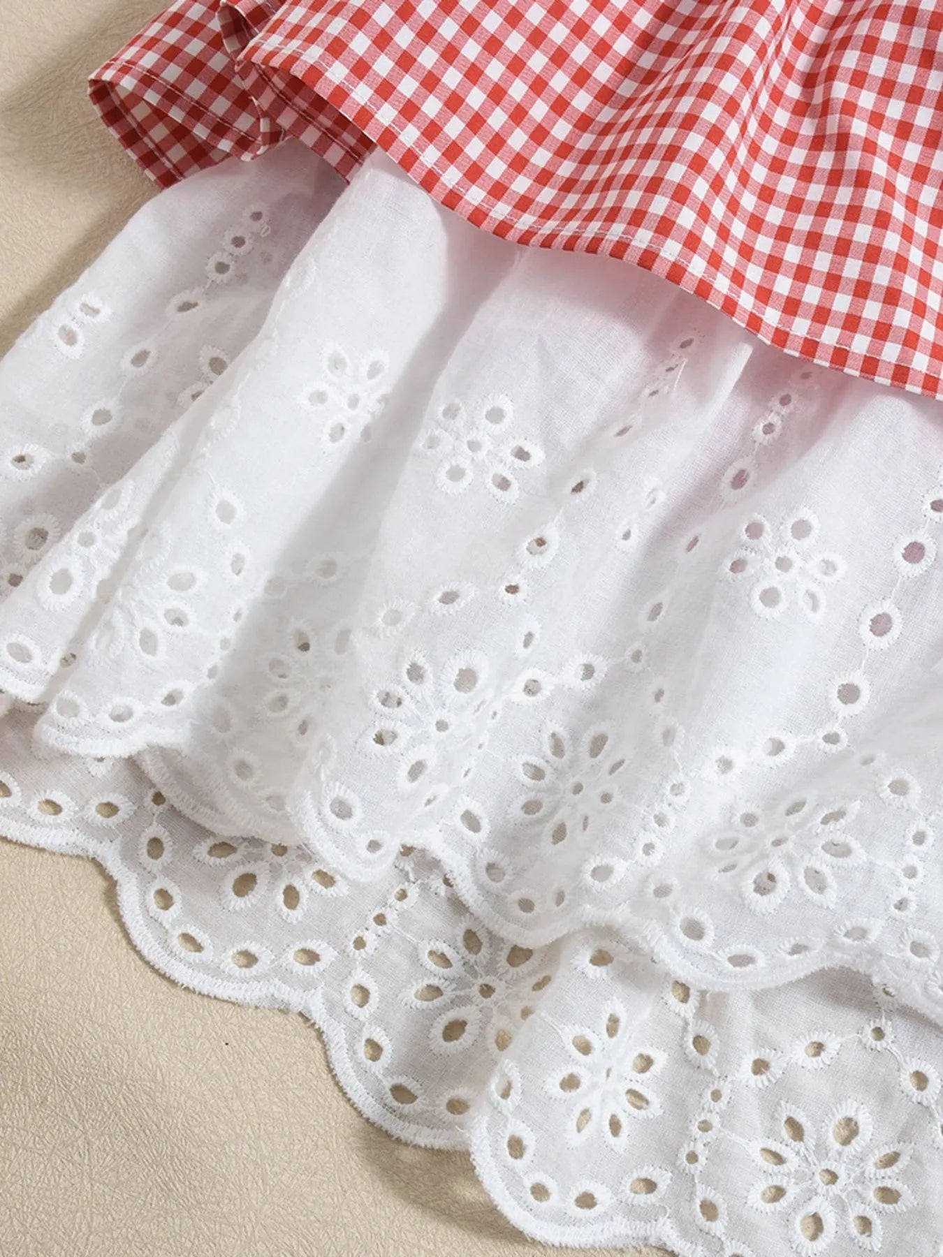 The Paloma Ruffle Layered Tube Dress.
