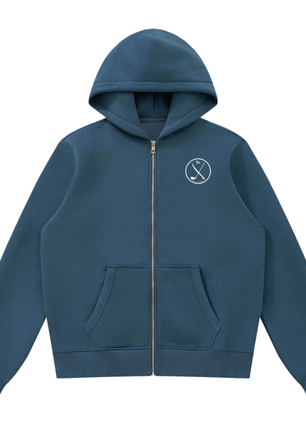 Waves to Wedges Zip Hoodie