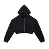 Essential Full Zip Cropped Hoodie – Tuvi