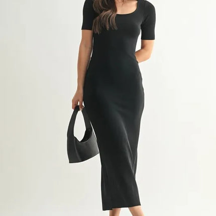 MONO B Laguna Soft Drape Maxi Dress.