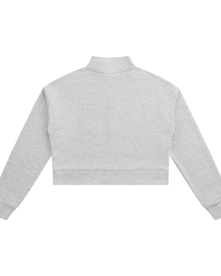 Cropped Half-Zip