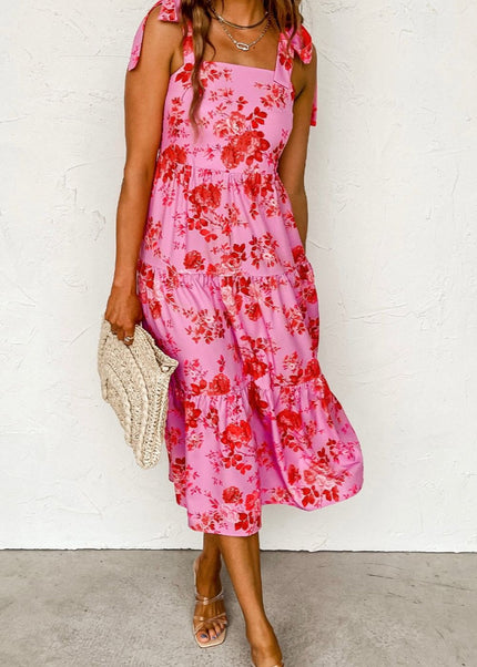 Don't Change Sleeveless Tiered Dress