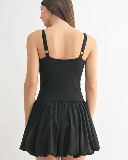 MONO B Bubble Active Mini Dress.
