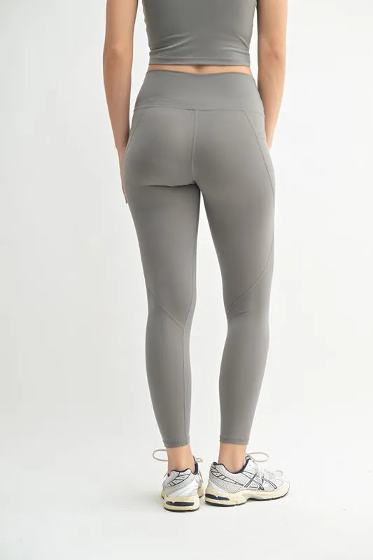 MONO B Venice Cloud Light Sculpt High-Waisted Leggings.