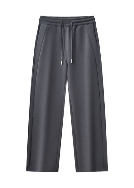 Essential Drawstring Straight-Leg Sweatpants