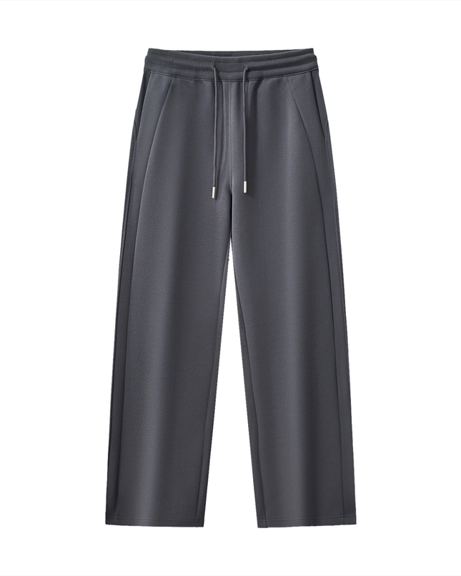 Essential Drawstring Straight-Leg Sweatpants