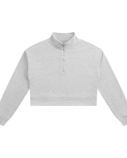 Cropped Half-Zip