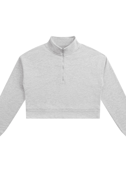 Cropped Half-Zip
