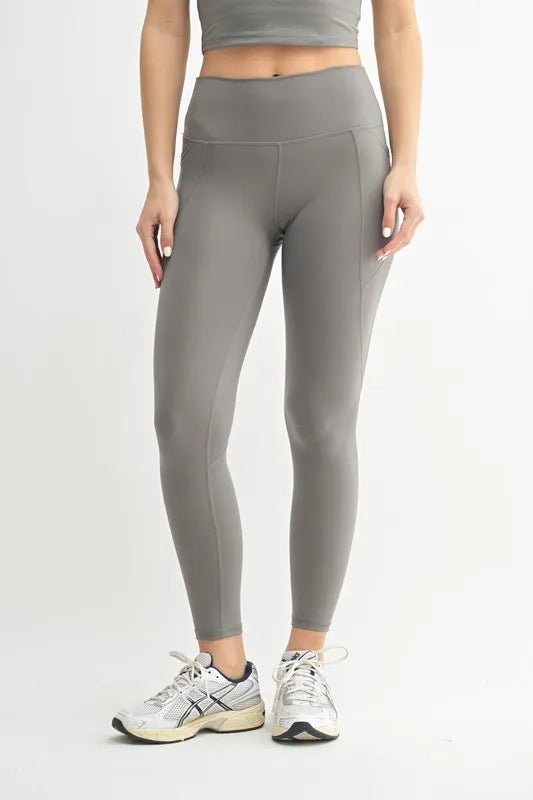 MONO B Venice Cloud Light Sculpt High-Waisted Leggings.