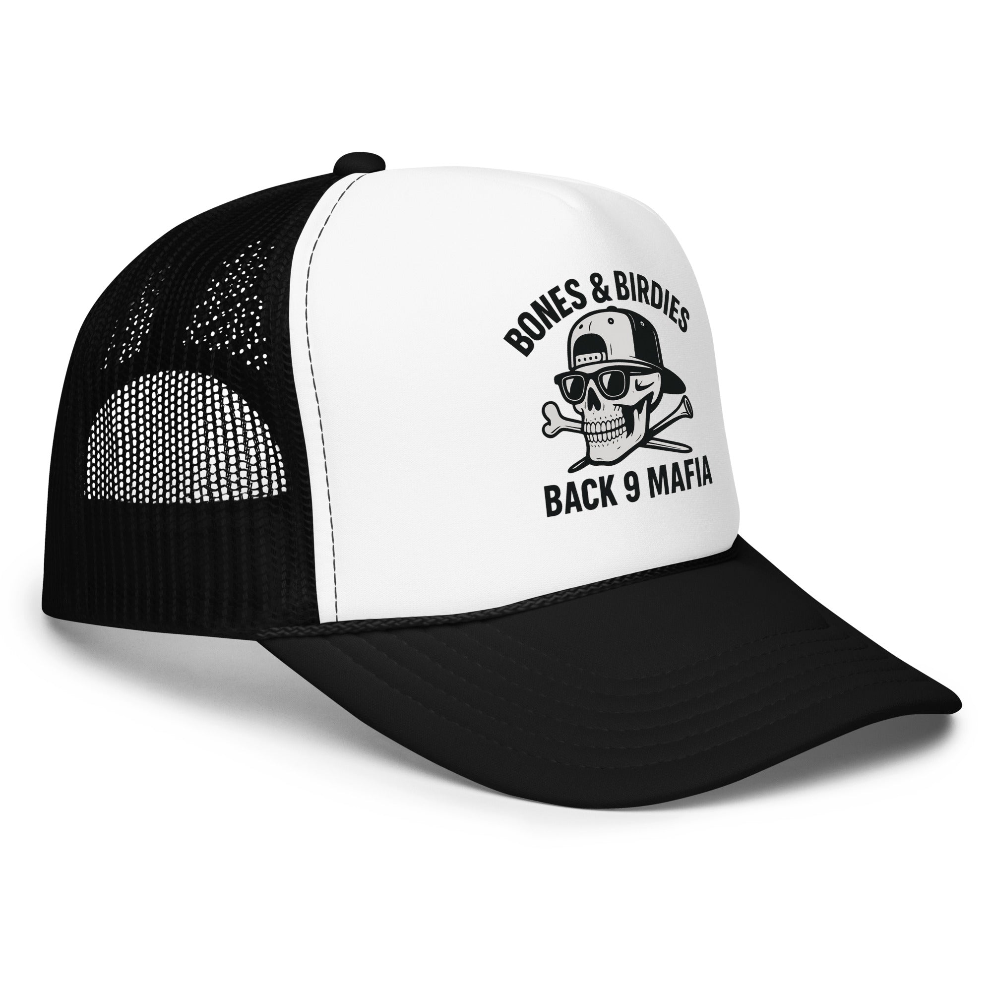 Bones & Birdies Foam Trucker Hat.