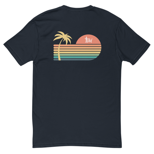 Retro Palm Tee