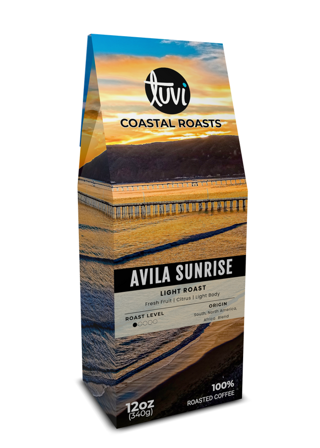 Avila Sunrise — Coastal Roasts light roast coffee, 1lb box