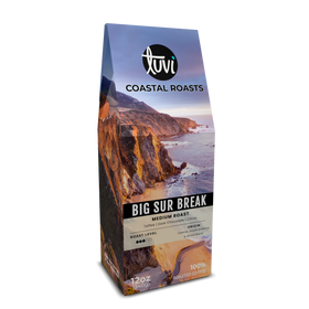 Big Sur Break — Coastal Roasts signature four-country medium roast coffee, 1lb box