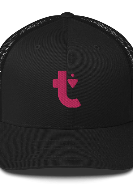 classic trucker hat (pink t)