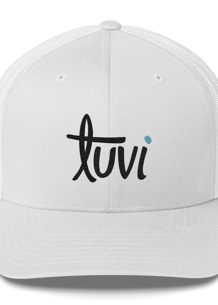 Tuvi Trucker Hat - White