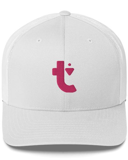 classic trucker hat (pink t)