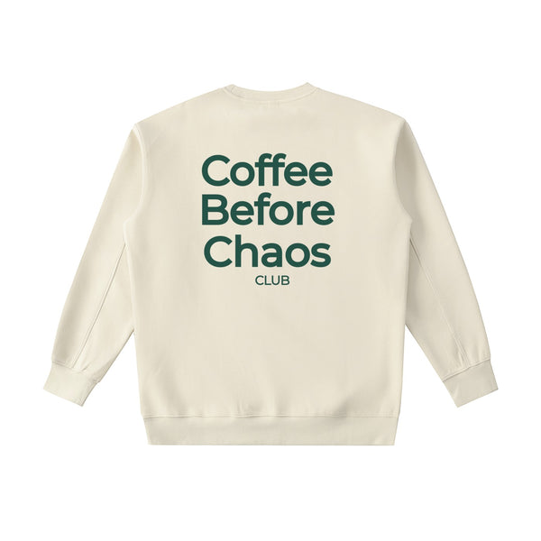 Coffee Before Chaos Crewneck – Tuvi