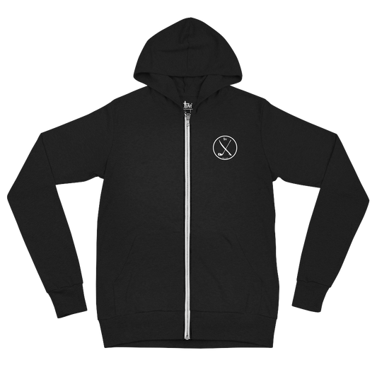 Crest Zip Up Hoodie