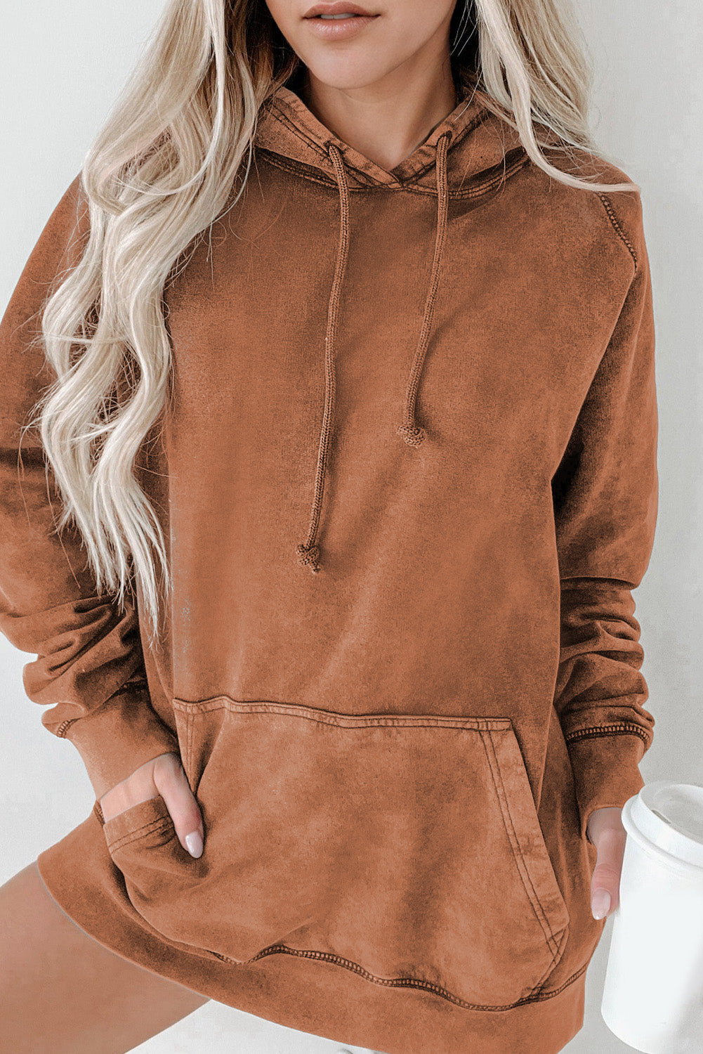 Long Sleeve Front Pocket Hoodie - T-UP Apparel