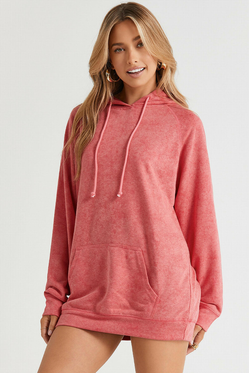 Long Sleeve Front Pocket Hoodie - T-UP Apparel