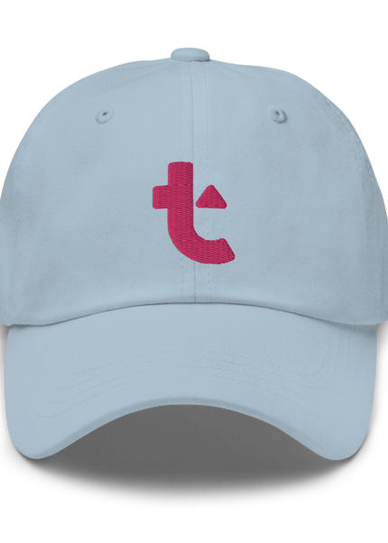 classic baseball cap (pink t) - T-UP Apparel
