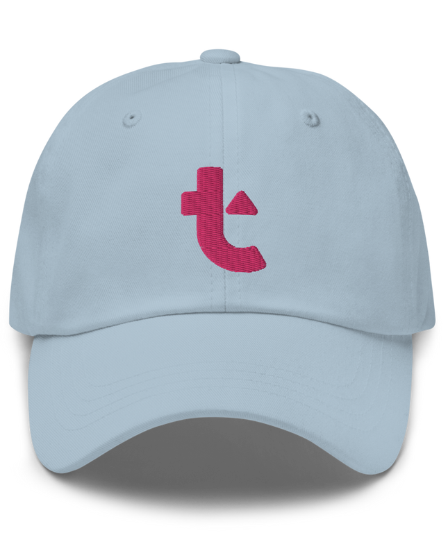 classic baseball cap (pink t) - T-UP Apparel