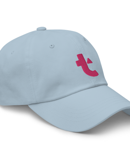 classic baseball cap (pink t) - T-UP Apparel