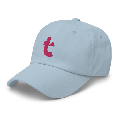 classic baseball cap (pink t) - T-UP Apparel