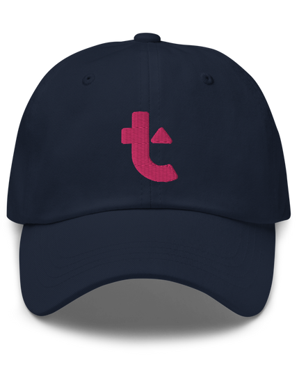 classic baseball cap (pink t) - T-UP Apparel