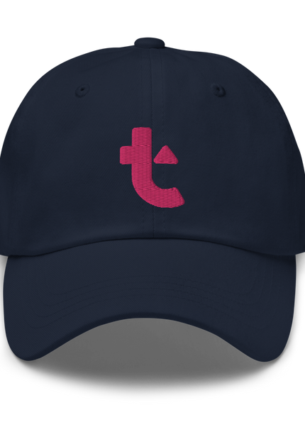 classic baseball cap (pink t) - T-UP Apparel